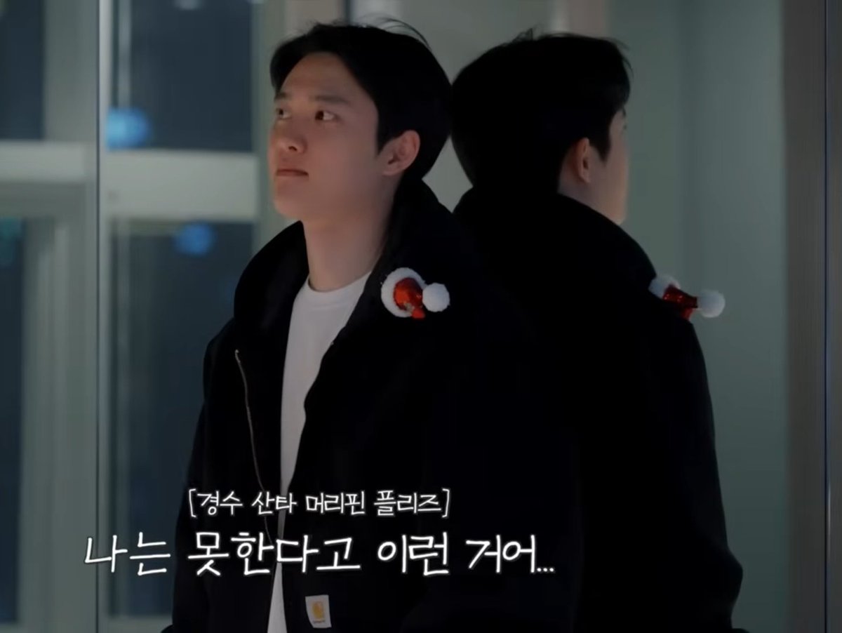 clairmerence's tweet image. เบื้องหลังคนดื้อไม่ยอมติดกิ๊ฟซานต้าบนหัว ผมไม่ทำอะไรแบบนั้นเด็ดขาด ผมทำไม่ได้จริงๆ 555