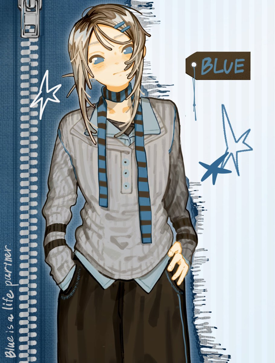 Blue

 #イラスト  #illustration  #oc