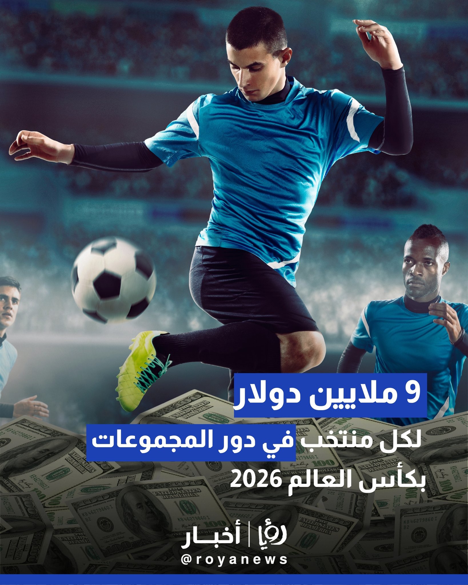 الفيفا يكشف عن توزيع الجوائز المالية لمونديال 2026.. أضخم أرباح في تاريخ كأس العالم 