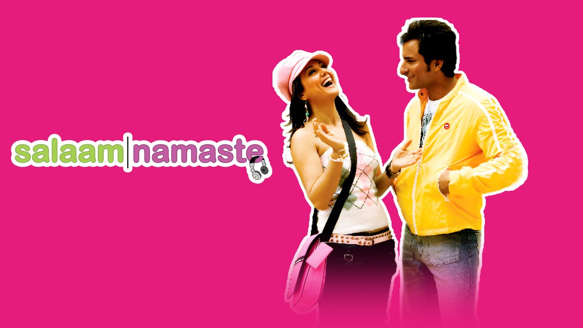 SALAAM NAMASTE
23 December 2025
Utsav Gold UK
Cast: Saif Ali Khan, Preity Zinta
Director: Siddharth Anand
Nikhil and Ambar navigate love, togetherness, and chaos after her unexpected pregnancy.
<a href="/STARTVUK/">STAR TV UK</a>