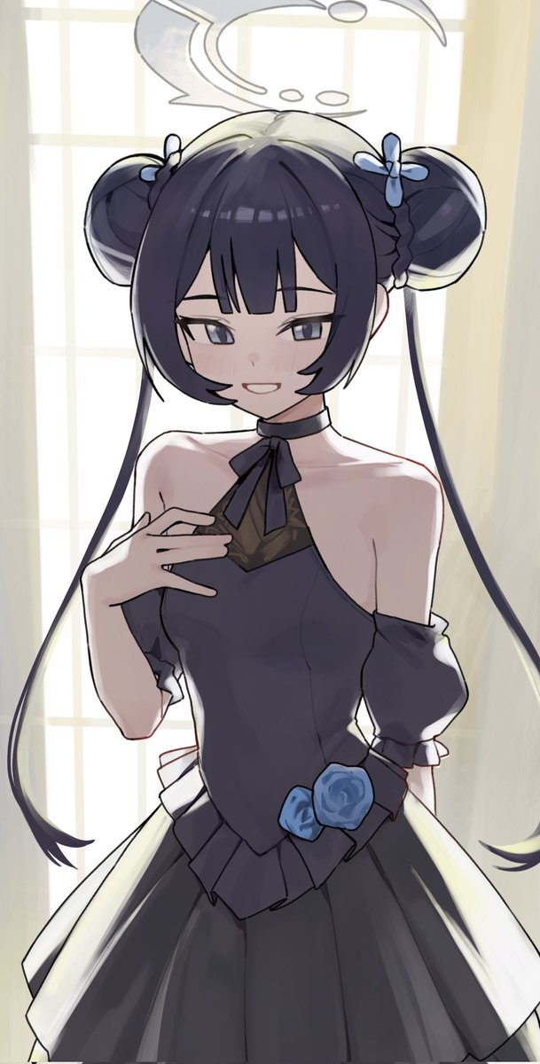 Her new outfit is so cute!!😭😭😭❤️❤️
#ブルアカ