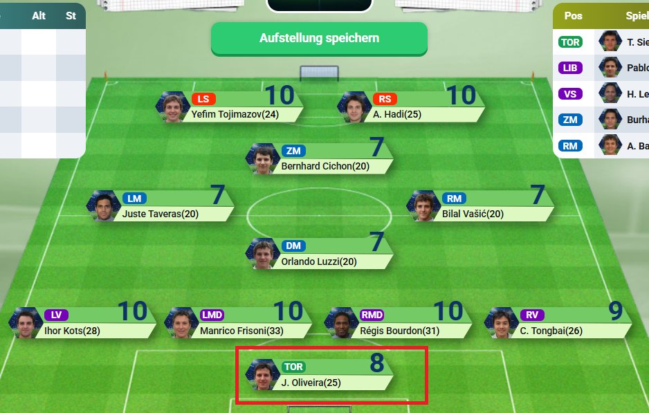 IporaPitts's tweet image. #Hola juten Morgen aus der Ferne , heute ein Update von Server 2 #ofm

@IporaPitts wird in der Oberliga C 🇧🇷 als 11. stärkstes Team gelistet.
In der laufenden Saison liegt die Elf auf Platz 12 , mit einen stärkeren Keeper wäre vielleicht Top 10 drin. TW Stärke 12 bis 15