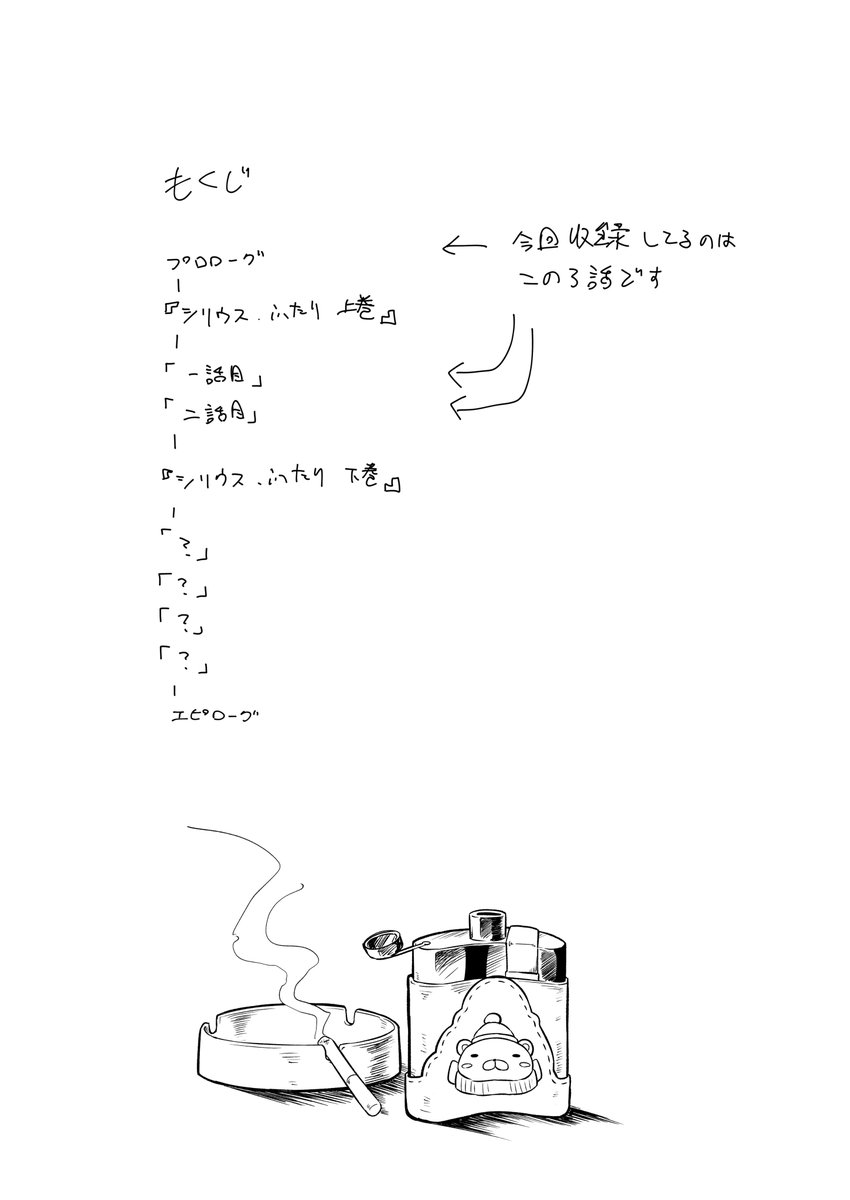 【告知】(4/4)

東地区 "ヒ"ブロック-03ab サークル「さつまいも畑」にて、
シグレ本『シリウス、ふたり 中巻〜白い吐息は交わらない〜』の準備号を頒布いたします。完成版ではまだないです!今回は先行公開的なね……

気合い入れて製作中です!よろしくお願いします……! 
