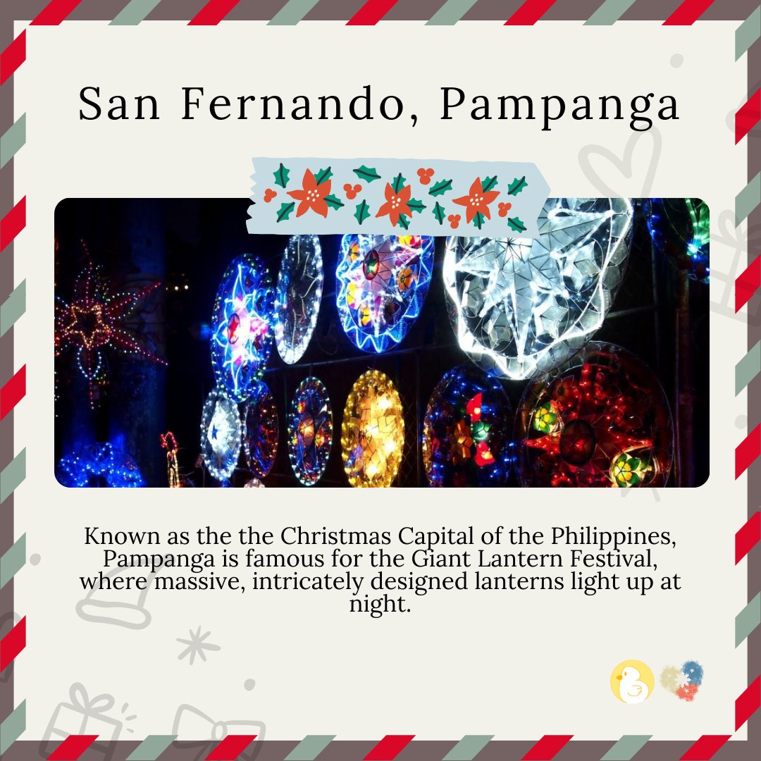 BibeBytes's tweet photo. Experience a whole new Christmas vibe across the Philippines, where every city sparkles with their own unique light yet same endless joy this holiday season ✨

#bibebytes #phculture #paskongpinoy #christmas2025 #filipinotraditions https://t.co/uAH4kGoFaF