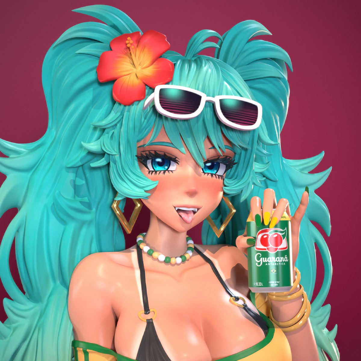 #ブラジリアンミク #初音ミク