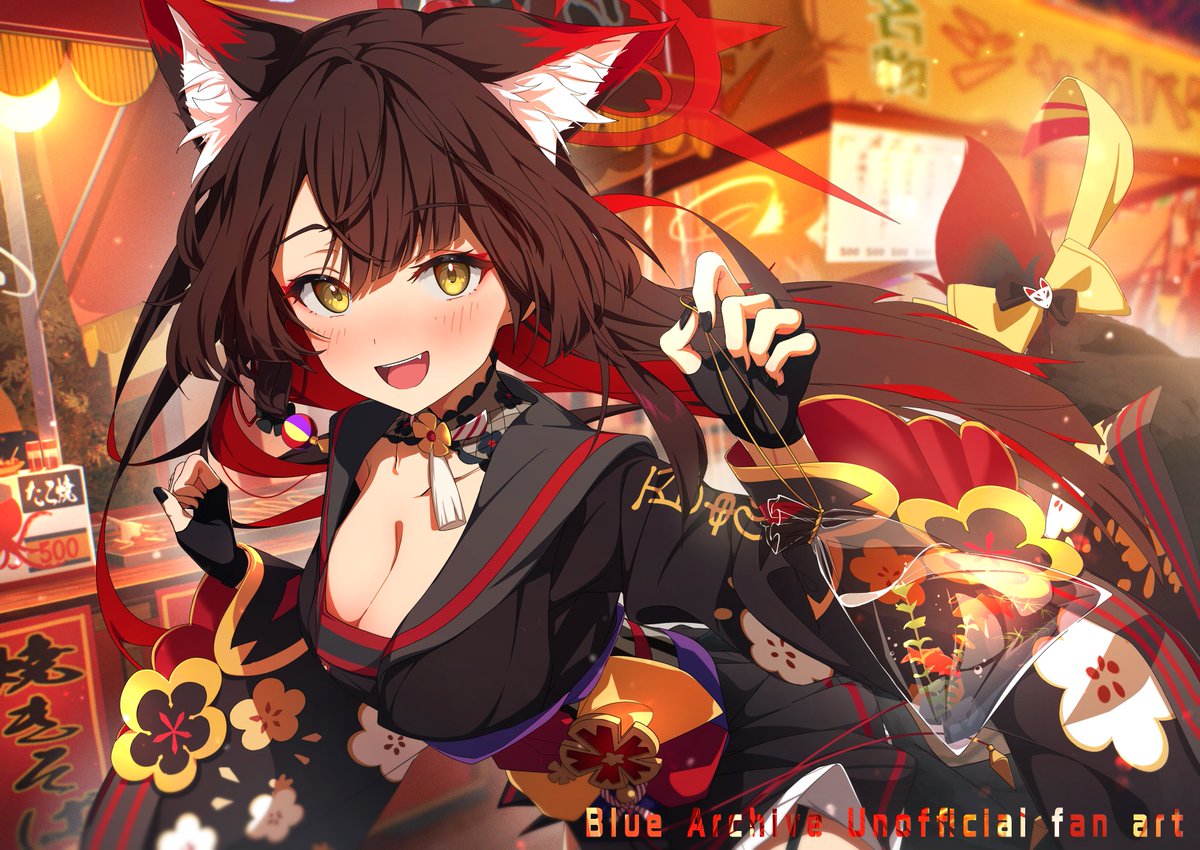 spice_mega's tweet image. 狐坂ワカモ 
#ブルアカ