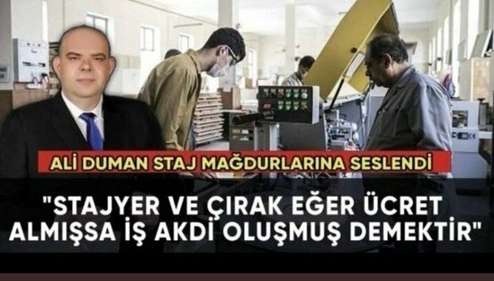 Staj ve çıraklık patronuyla emeğiyle maaşıyla  fiili çalışmadır 

Ve fiili çalışma tam sigorta gerektirir

Emeğimizin karşılığını istiyoruz...

#ÇırakStajyerGebzedeSahalarda
#ÇırakStajyerSakaryadaMeydanlarda