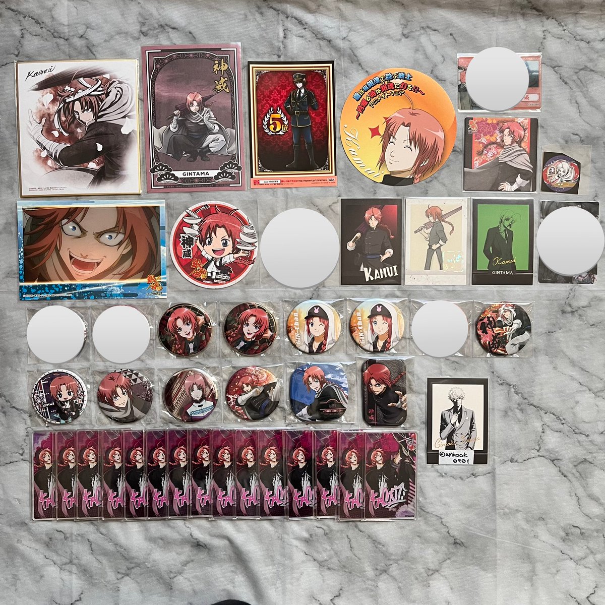 銀魂 交換 【譲】 神威 神楽 高杉 【求】 アニプレックス 抽選会 A賞