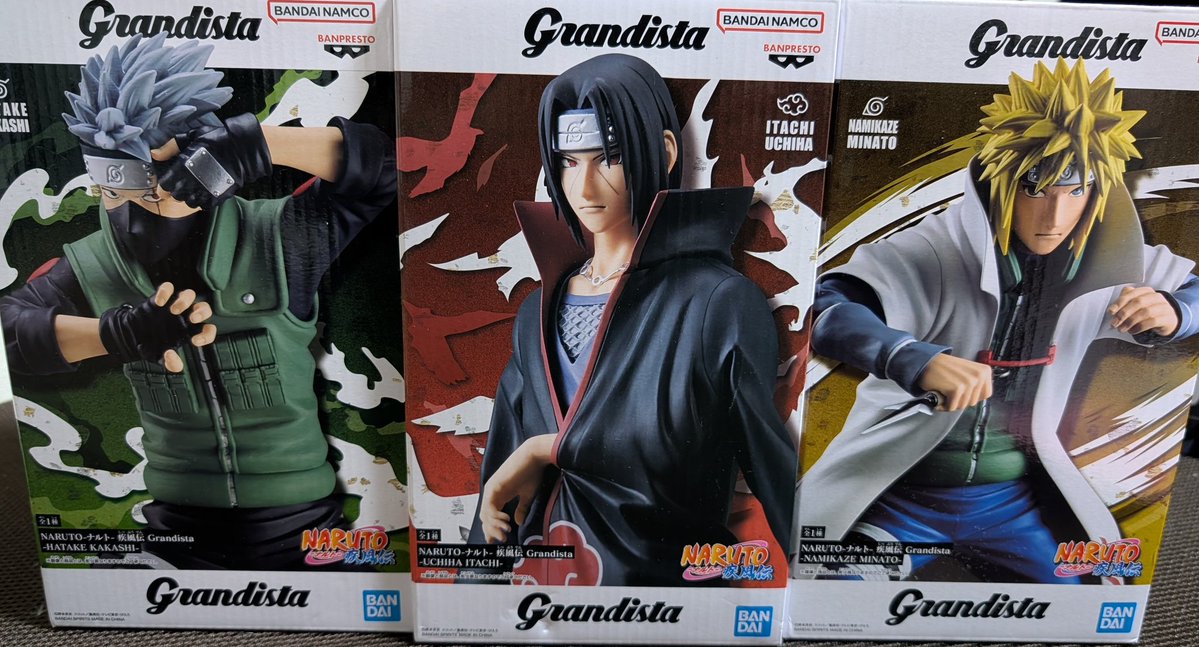 NARUTOグランディスタはどれもかっこいい！ #プライズ #プライズ