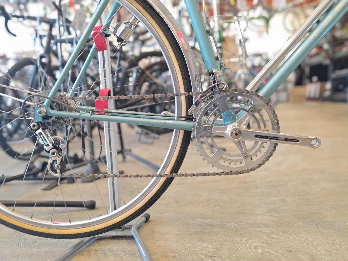 TOEI ランドナーフレーム　REYNOLDS 531 キャリア➕マフアツク TOEI ランドナーフレームREYNOLDS 531 キャリア➕マフアツク