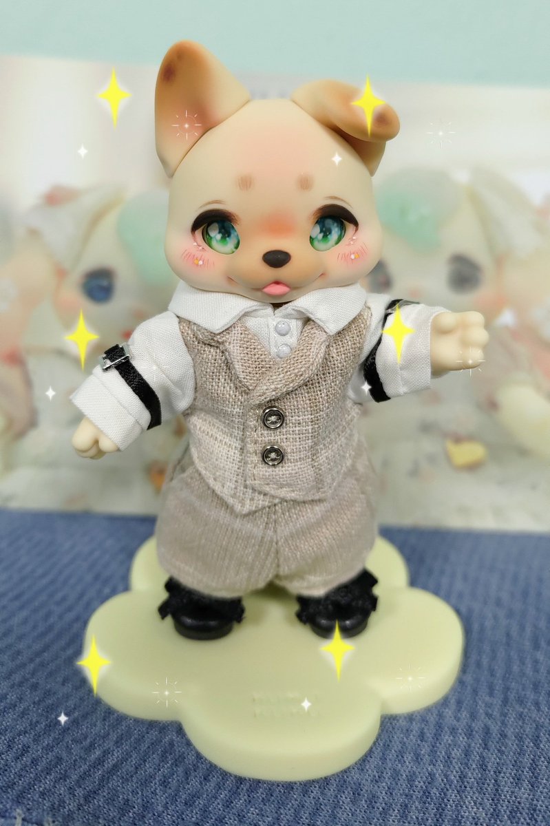 CVJKj27x5427515's tweet image. 今日台湾のドールイベント「霍夫曼的玩具箱 」で可愛い可愛いMarongちゃんをお迎えしました🥰番号はなかなか良かったのだけど前に10人くらいいたからお迎え出来るかドキドキでした。可愛い洋服も購入出来たし大満足です。

#kumukuku