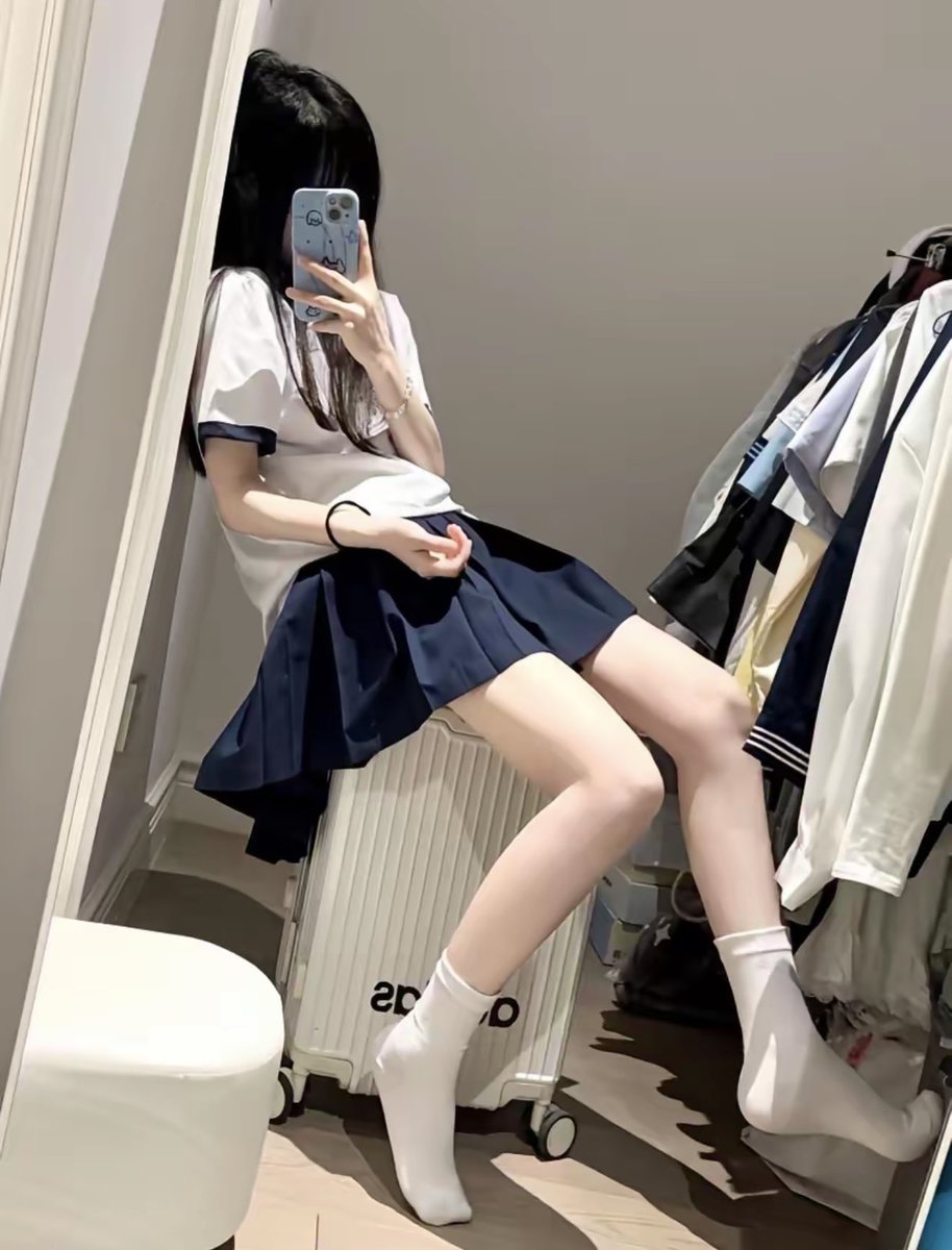 全部冲在上面
#女高