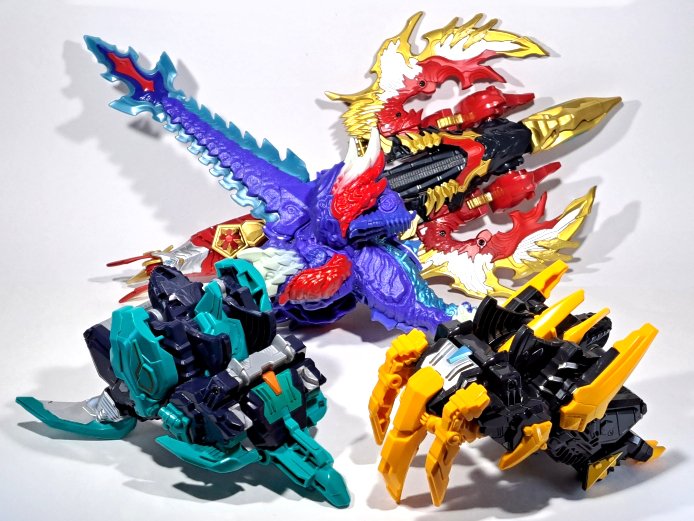 レキネス、トライガロン、ヴァルジェネス、ガメドン。 これにてメテオ