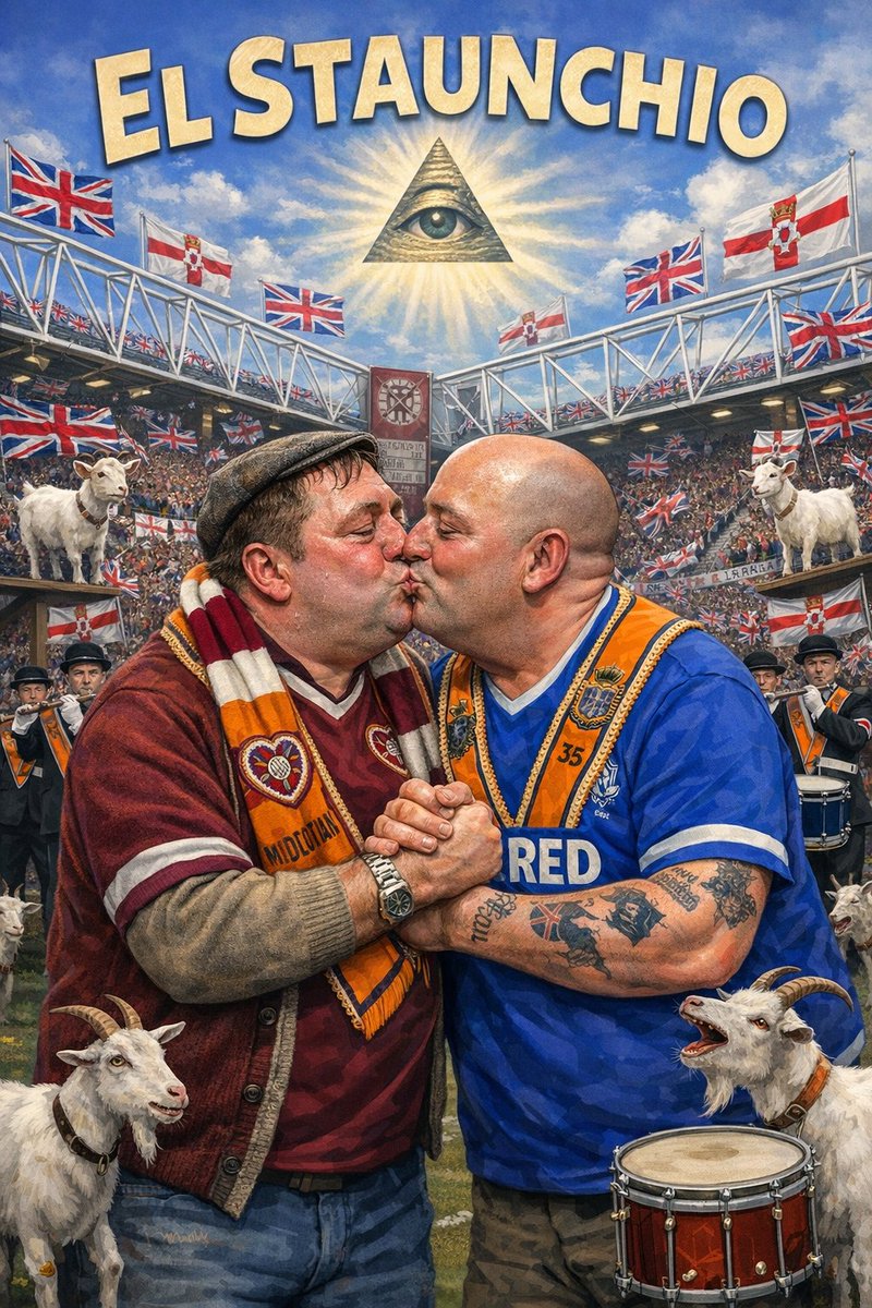 TheHibsAreHere's tweet image. El Staunchio at Tynecastle today