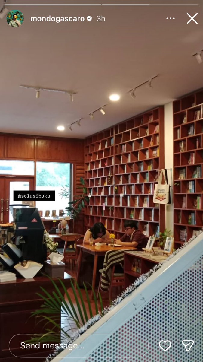 aelah om, ngapain malah ke solusi coba??