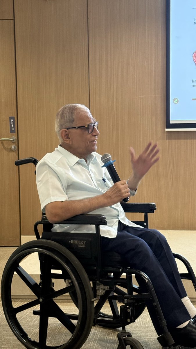SewantiLimaye's tweet photo. A great reflection on low dose immunotherapy in India by dear friend and colleague @Amolpatel_dr and graced by none other than Dr Suresh Advani Sir 🙏 https://t.co/h9c0C5ZyGg