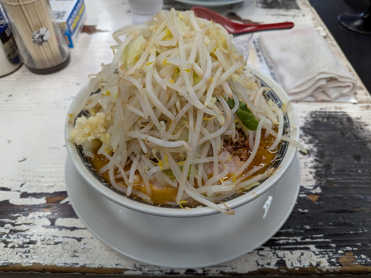 inatack's tweet photo. 豚男@那珂
旨辛味噌ラーメン https://t.co/b1DsUGtlum