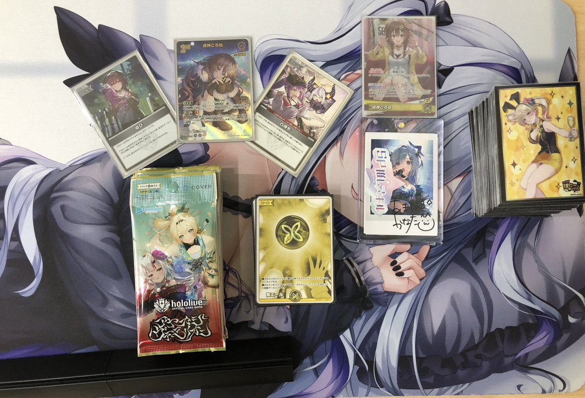 🏆大会結果報告🏆 #ホロカ #ホロライブカード BOX争奪戦8名での開催で