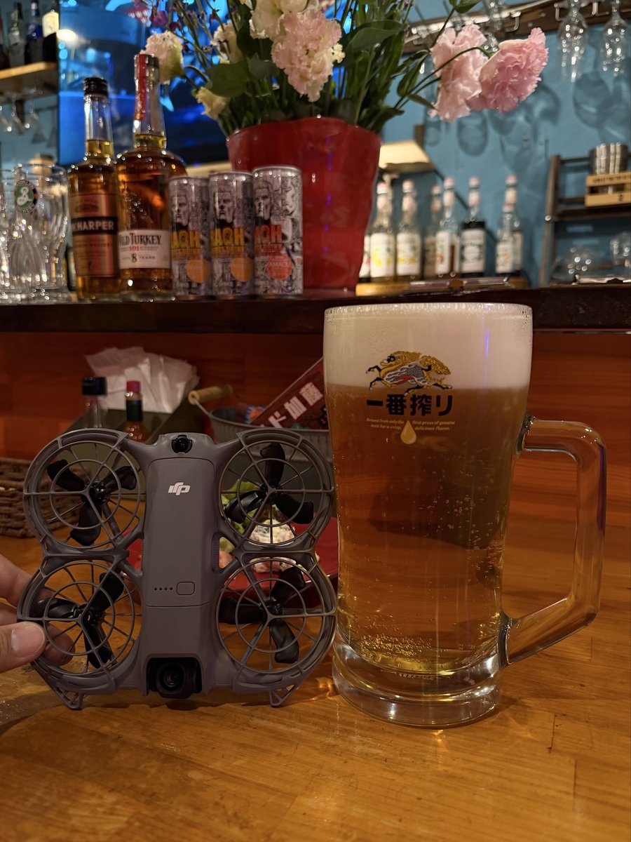 なかなか大きさが伝わるように撮る時間なかったけど(早く飲みたくて)、思ってたよりかなりデカくて嬉しい☺️