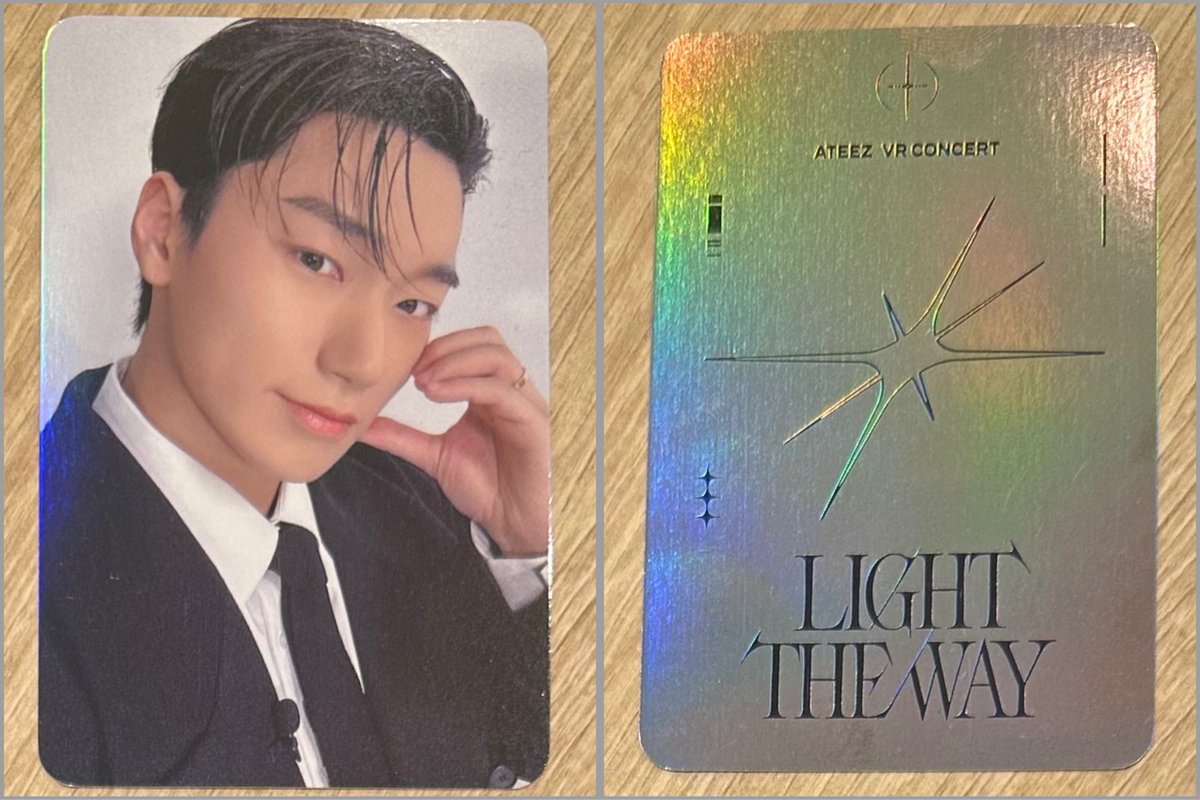 ATEEZ 映画 VR 入場特典 ホロ トレカ スペシャルフォトカード ソンファ