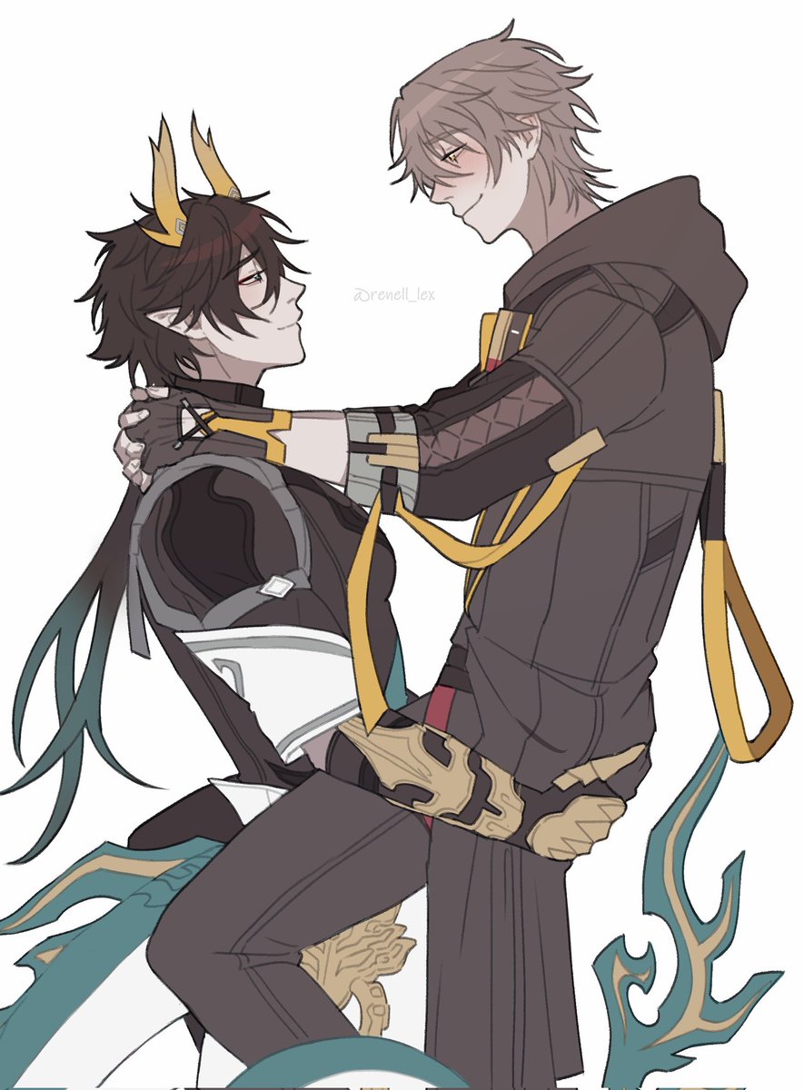 Dan Heng definitely held Caelus in his arms, but I can't prove it🫦

#hsr #HSRFanart #dancae #caeheng #Caelus #danheng