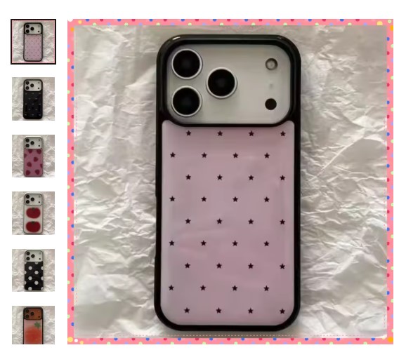 LisaFashionFit's tweet image. 📱 Ins Lovely Girl Polka Dot iPhone Case
Full-screen protection | Y2K style | Fits iPhone 7–17 Pro Max
Cute &amp;amp; trendy accessory ✨

Get it here - alli.pub/7b5z0y

#iPhoneCase #Y2KStyle 
#PhoneAccessories
