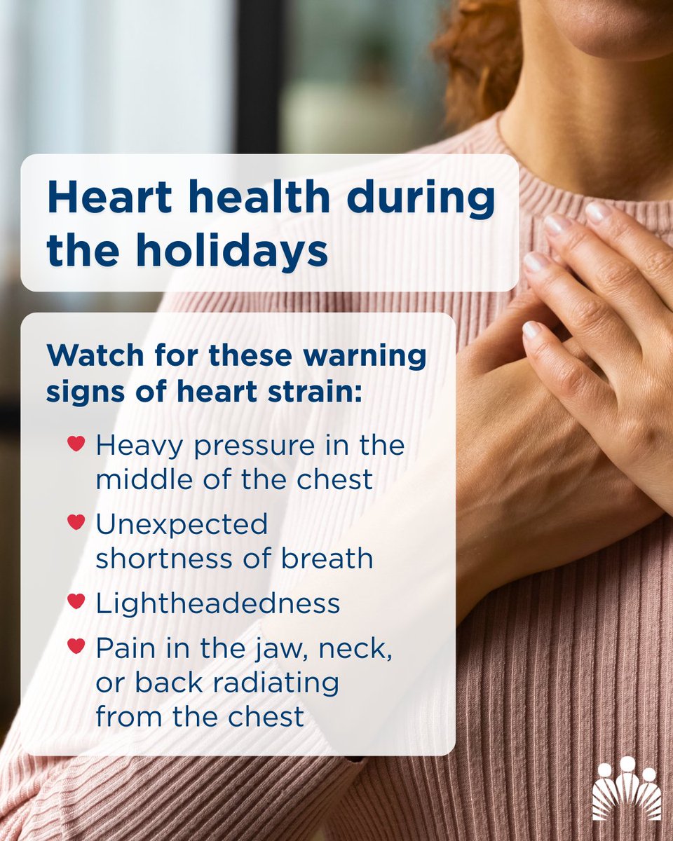 aboutKP's tweet image. Holiday stress can strain your heart. Tina Shah, MD, a cardiologist with Kaiser Permanente in Seattle, reminds us to watch for these heart health warning signs during the busy season and seek prompt care if you experience them. Read more via @npr: k-p.li/3YzOr6i