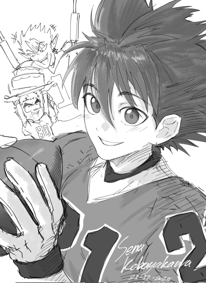 2️⃣1️⃣🎉
#Eyeshield21 #アイシールド21