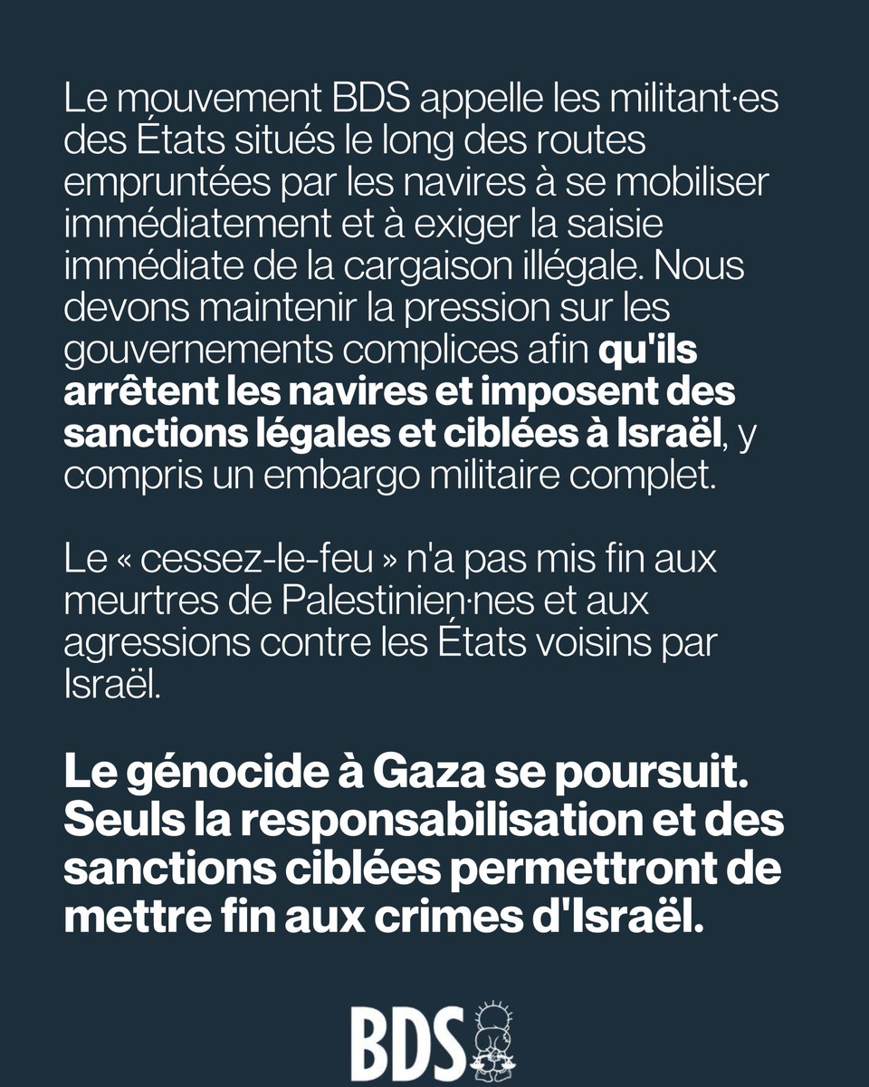 ...en connaissance de cause, de ne pas aider, encourager ou faciliter le génocide, notamment en fournissant des biens, des services, des financements ou un soutien logistique qui contribuent de manière substantielle à des actes génocidaires. 2/3