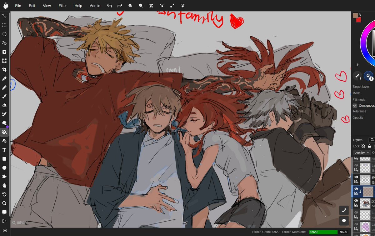 ryunmaii's tweet image. I cant resist to make a quick mirrors fanart... found family akuta sleeping together is just way too cute for me..🛌💤💤

#gachiakuta #ガチアクタ #gachifanart #enjin #zanka #riyo #rudo