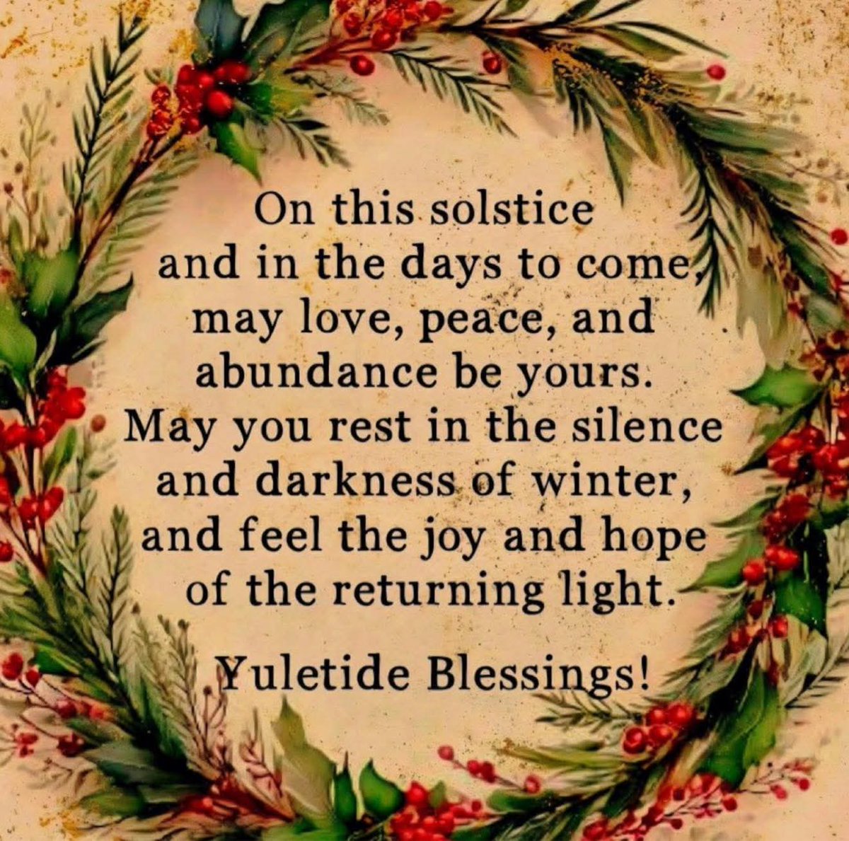 Happy Winter Solstice my Darlings