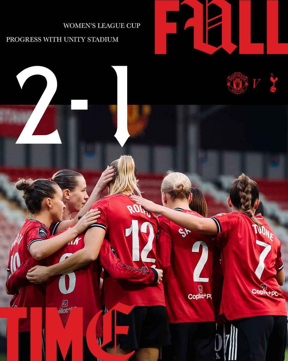 ManUtdWomen's tweet image. INTO THE SEMI-FINALS! 🙌