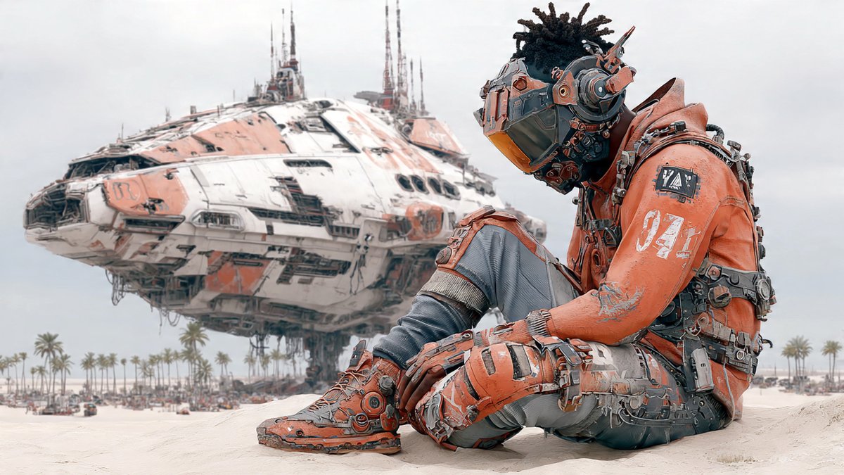 QT or share your Orange Cyborg