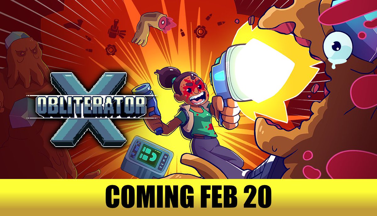 ArmorGames's tweet image. 💥 THE DATE IS SET. 💥
Obliterator-X launches Feb 20, 2026.
Build. Destroy. Upgrade. Repeat.

🎮 Demo available
🔥 Wishlist now
👉 armor.ag/OX

#ObliteratorX #TowerDefense #IndieGame #Steam #Wishlist