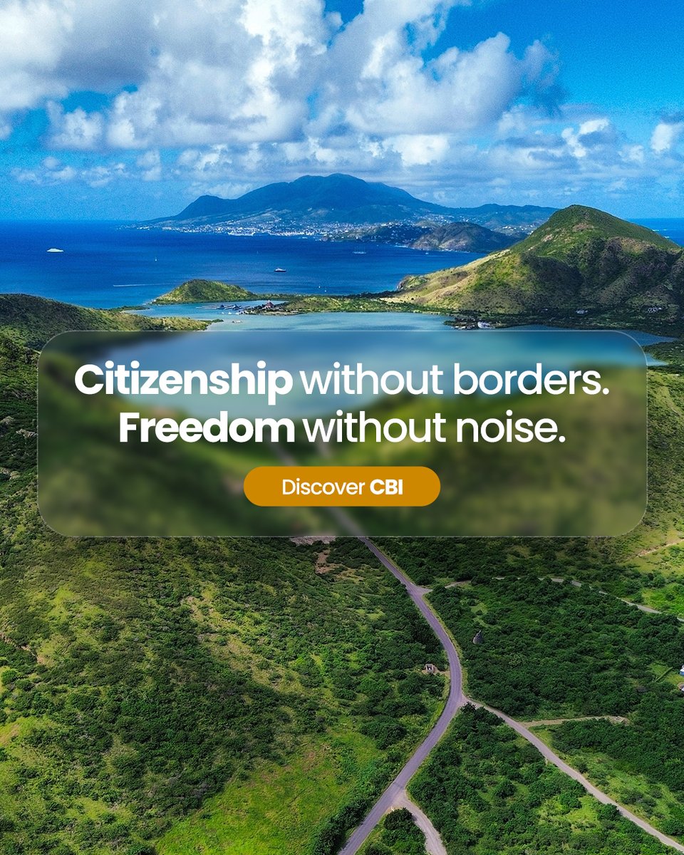 DanielRes2025's tweet photo. Citizenship by Investment is about moving through the world on your terms, with less friction and more control.

Discover what freedom can look like.
👉 https://t.co/AHg8l9gR16

#CitizenshipByInvestment #CBI #SecondPassport #DanielResidences https://t.co/3L1Hq4v48y