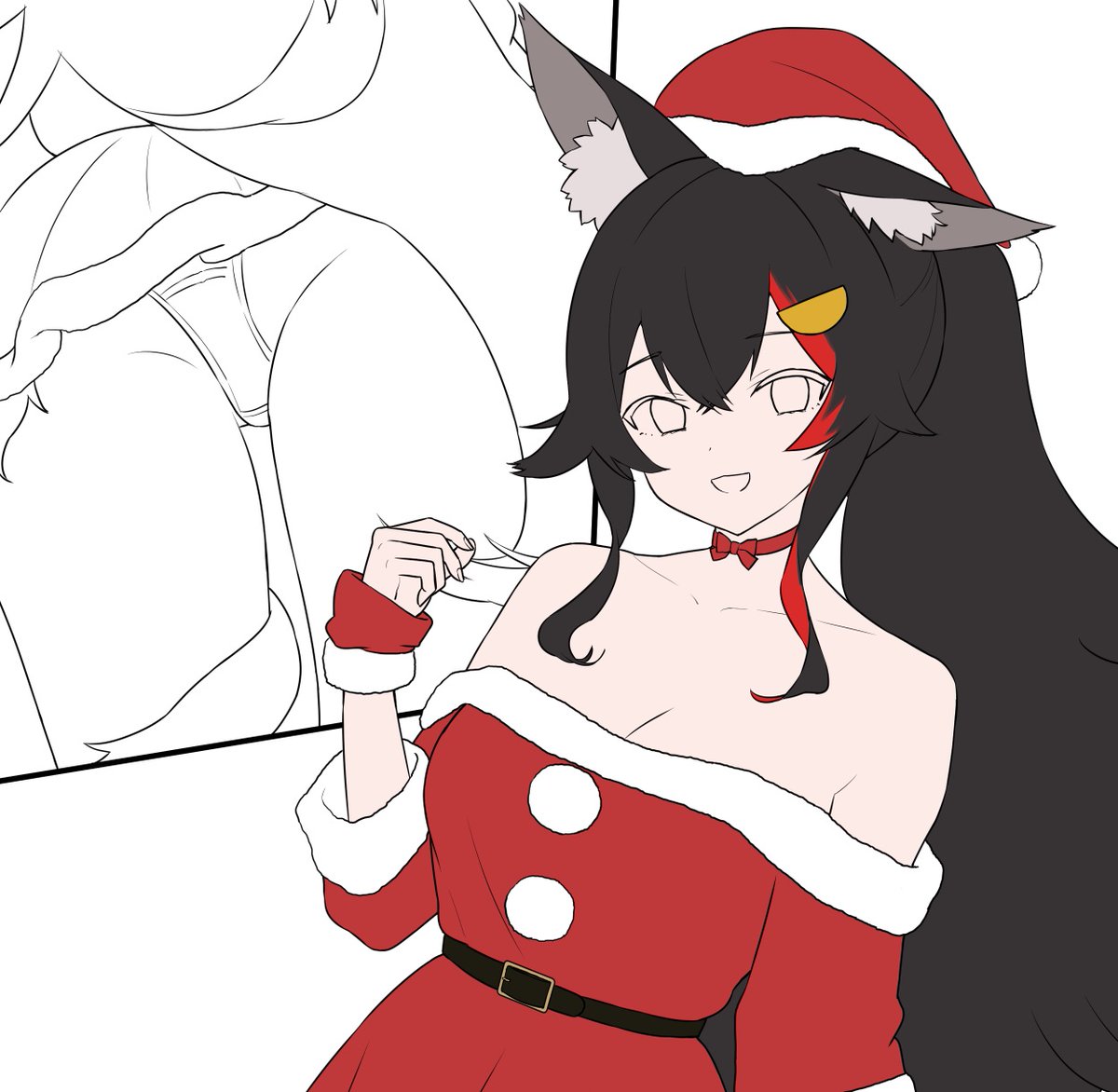 wip
さらにもう一人描くつもり!25日まで間に合わないかもだけど… 