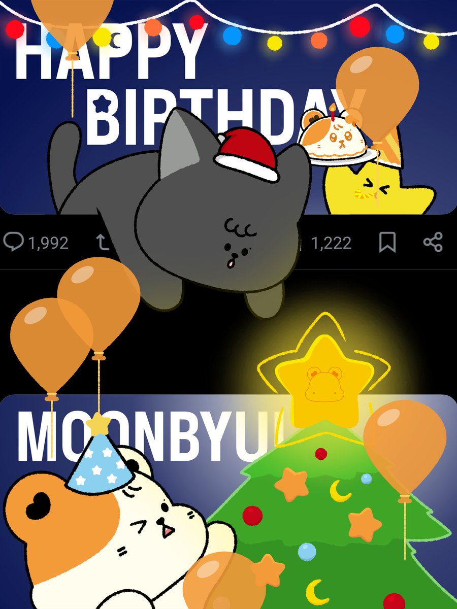 🎂🐹🌟
#HappyByulsDay
#OurPreciousMoonbyulDay
#오늘_우리의_계절은_문별이야