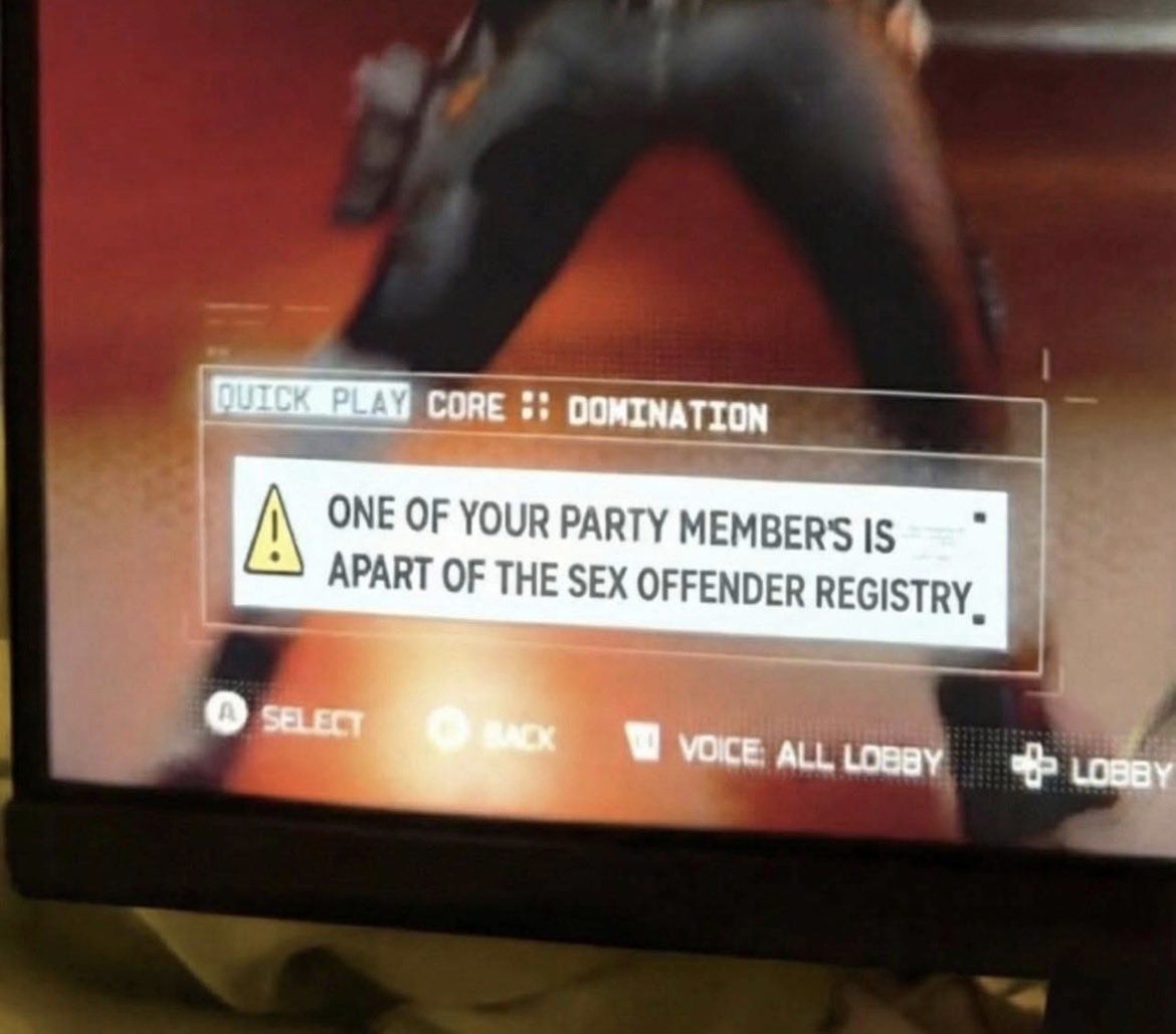 Honestly this should be on X