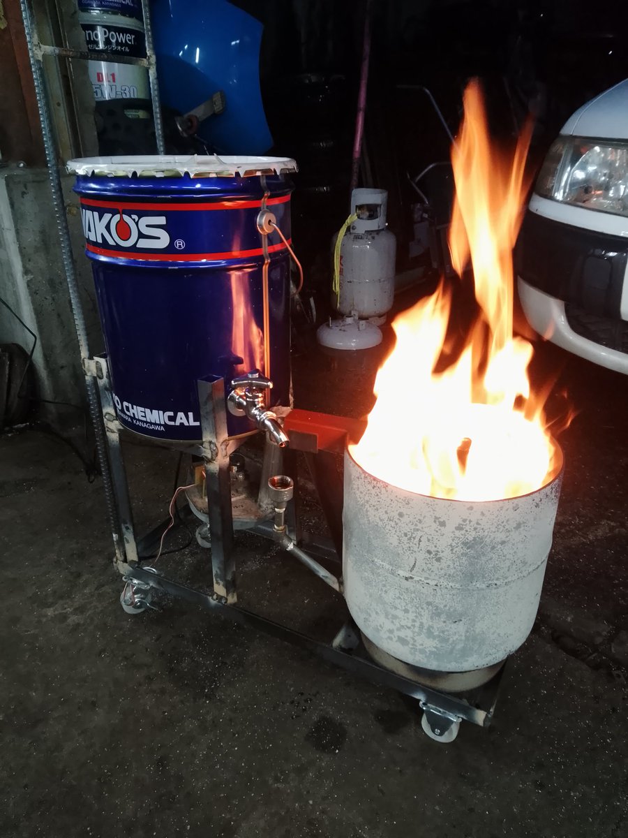 かなりあん☺︎　廃油ストーブ かなりあん☺︎様専用 廃油ストーブ - メルカリ