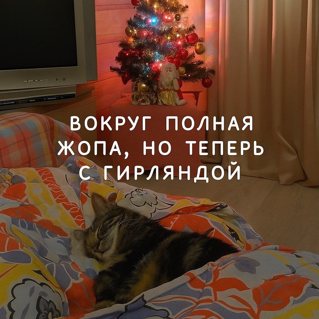 catsilcats's tweet image. новый год на следующей неделе