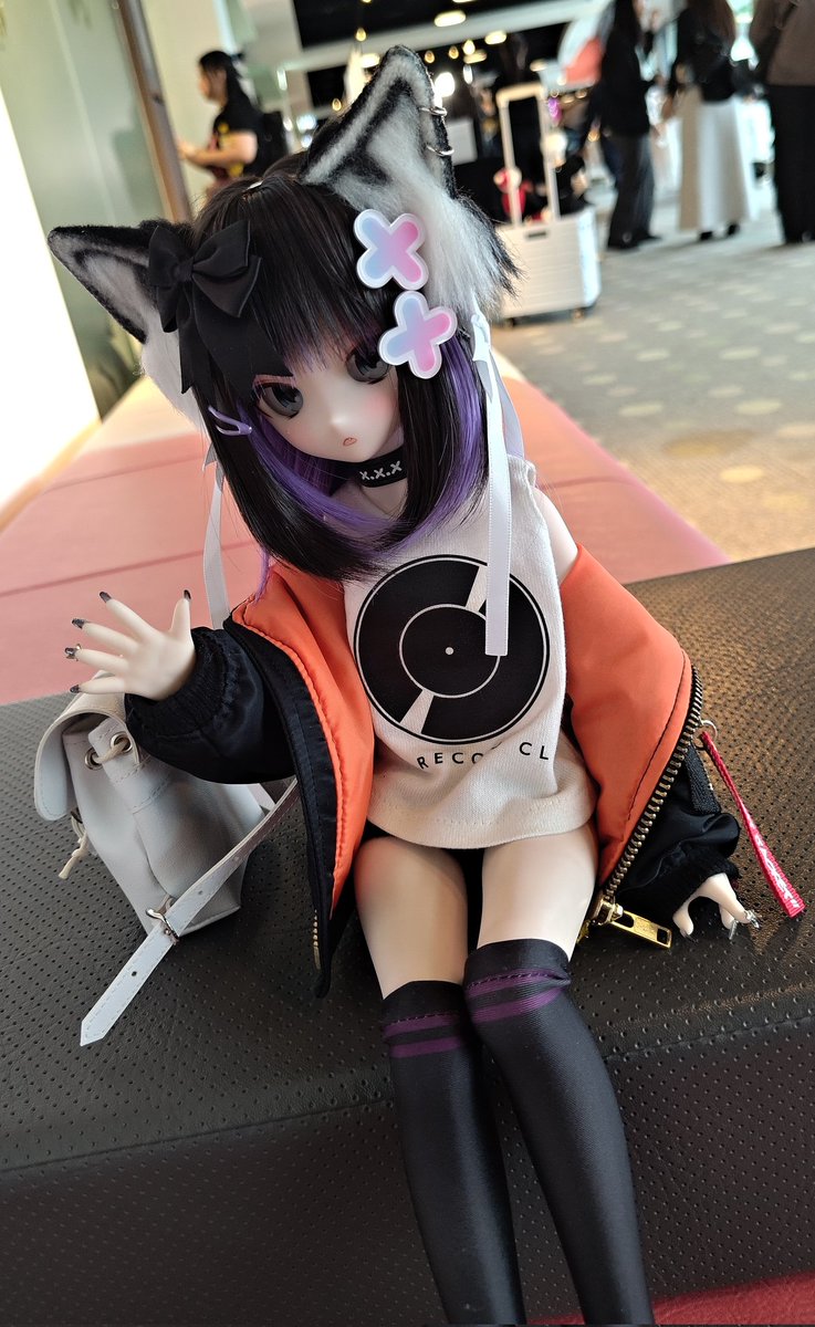 RT @zx37525258: 💜🐈‍⬛🎒🤍 #ニャンサの猫の爪 #KAGIKAKKO_001