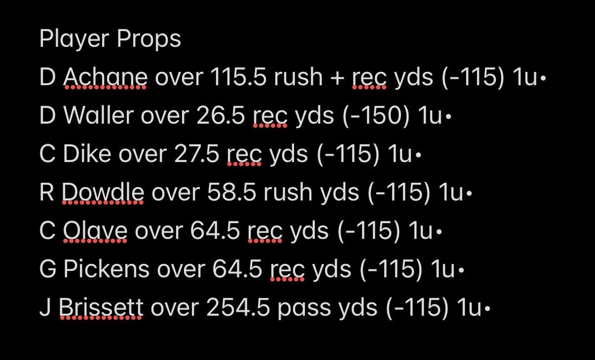 NFL PLAYS 12/21 🏈