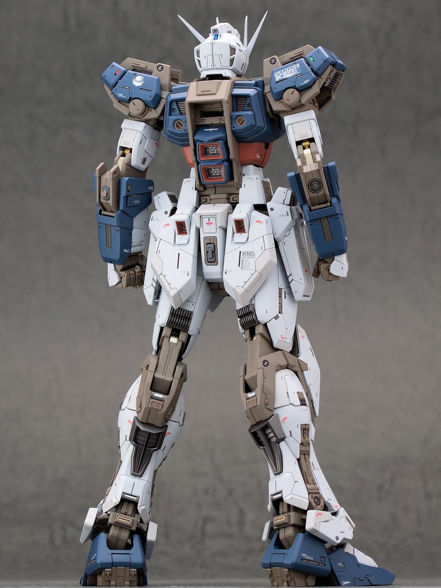 GanpraWeeei's tweet image. #今年も残りわずかなので作った模型を振り返る
【25年5月】MGストライク
ISPWCにてmika君との対戦用に製作。マスオオフでの経験を活かしていつもとは異なる配色に挑戦。当初はエールストライクだったのがお互いに時間が取れず素トライクへ変更した経緯あり。