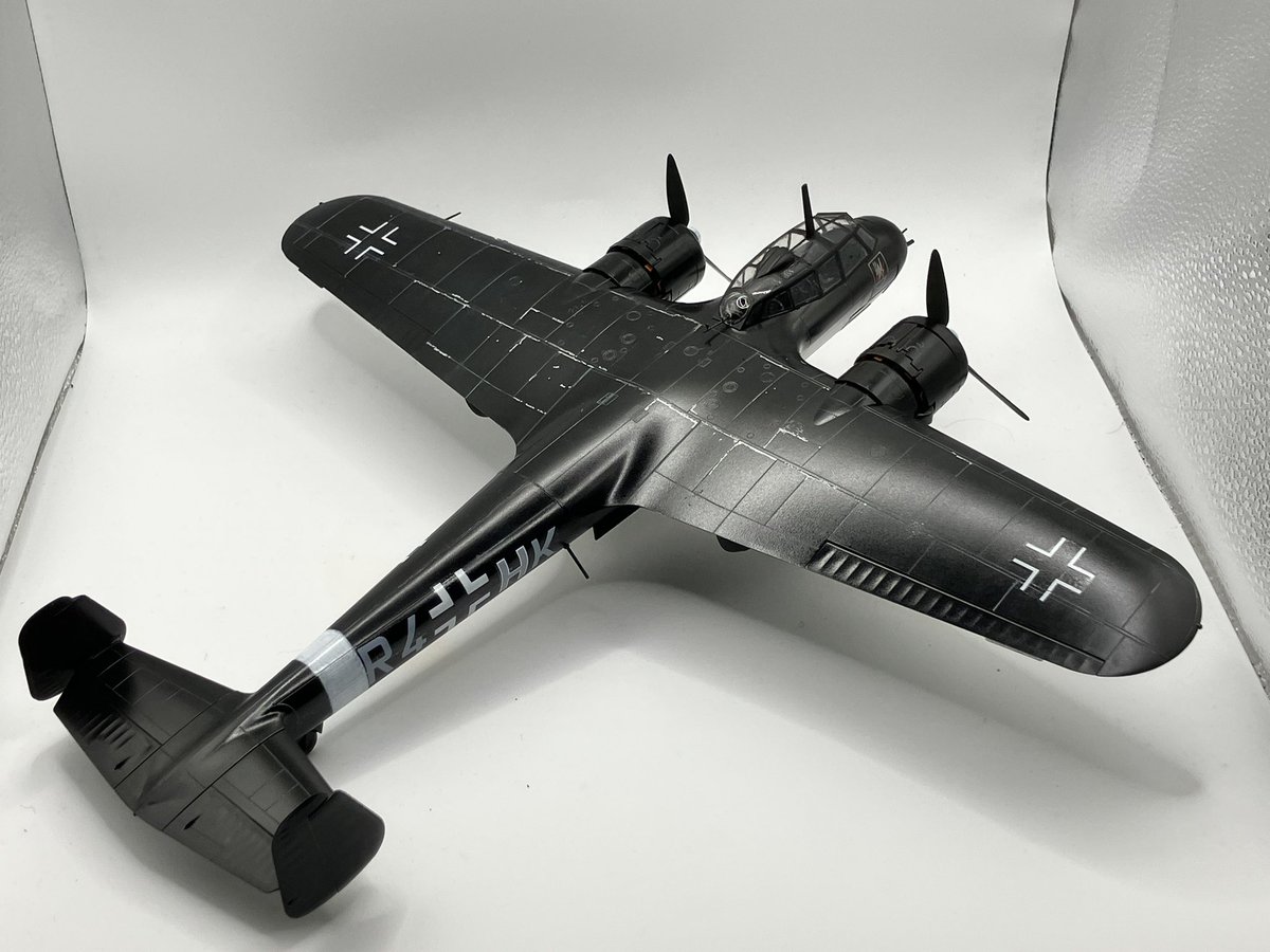 完成 ICM 1/48 Do17Z-7 夜間戦闘機 爆撃機のガワを被った戦闘機です