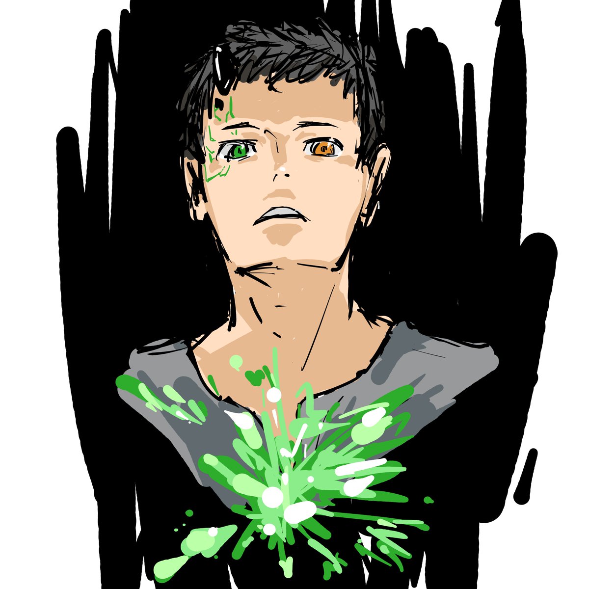 こんなんばっか描いてました 