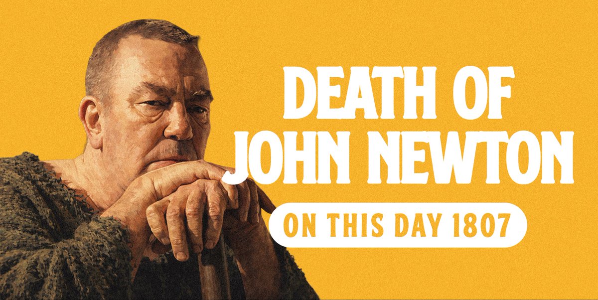 #JohnNewton, writer of the hymn #AmazingGrace was born in 1725 and died #OnThisDay in 1807. He was a man whose life traced one of the most dramatic transformations in British history.

Learn more @ stevelee.uk/blog/