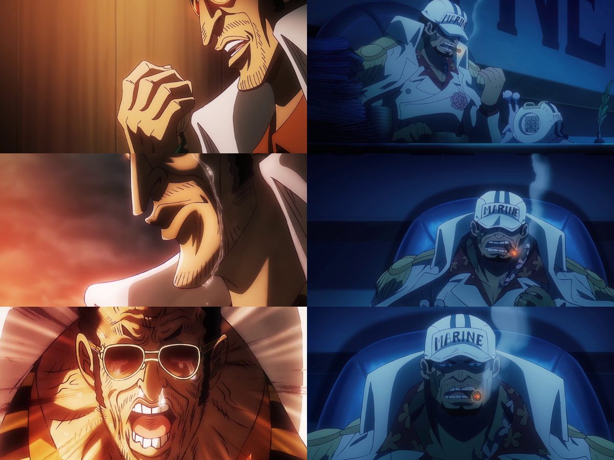 TheWillOfMarco's tweet image. Sakazuki: You better not have done a sloppy job on this one, Borsalino...

Borsalino: Hey Sakazuki... Have you ever killd a close friend?

Borsalino: You asked if I've done a sloppy job... if you have the time to doubt me... then come here and see the situation for yourself, you…