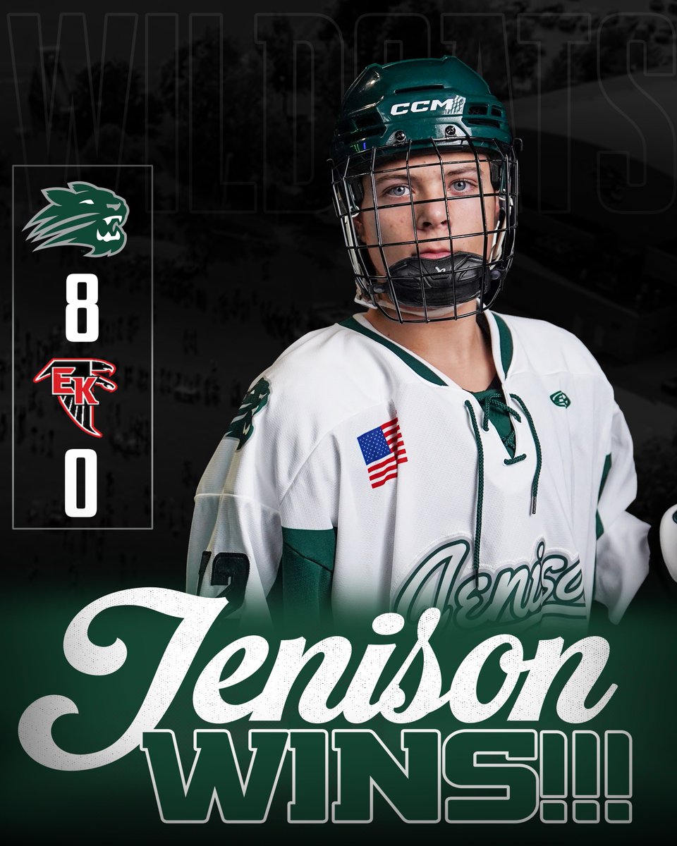 JenisonWildcats's tweet image. JENISON WINS!!!

Hockey defeated East Kentwood on Saturday in conference action