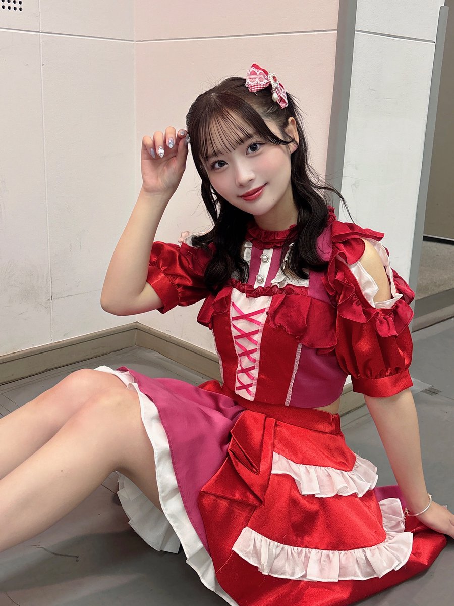 赤色担当になりました、かわいい？❤️
