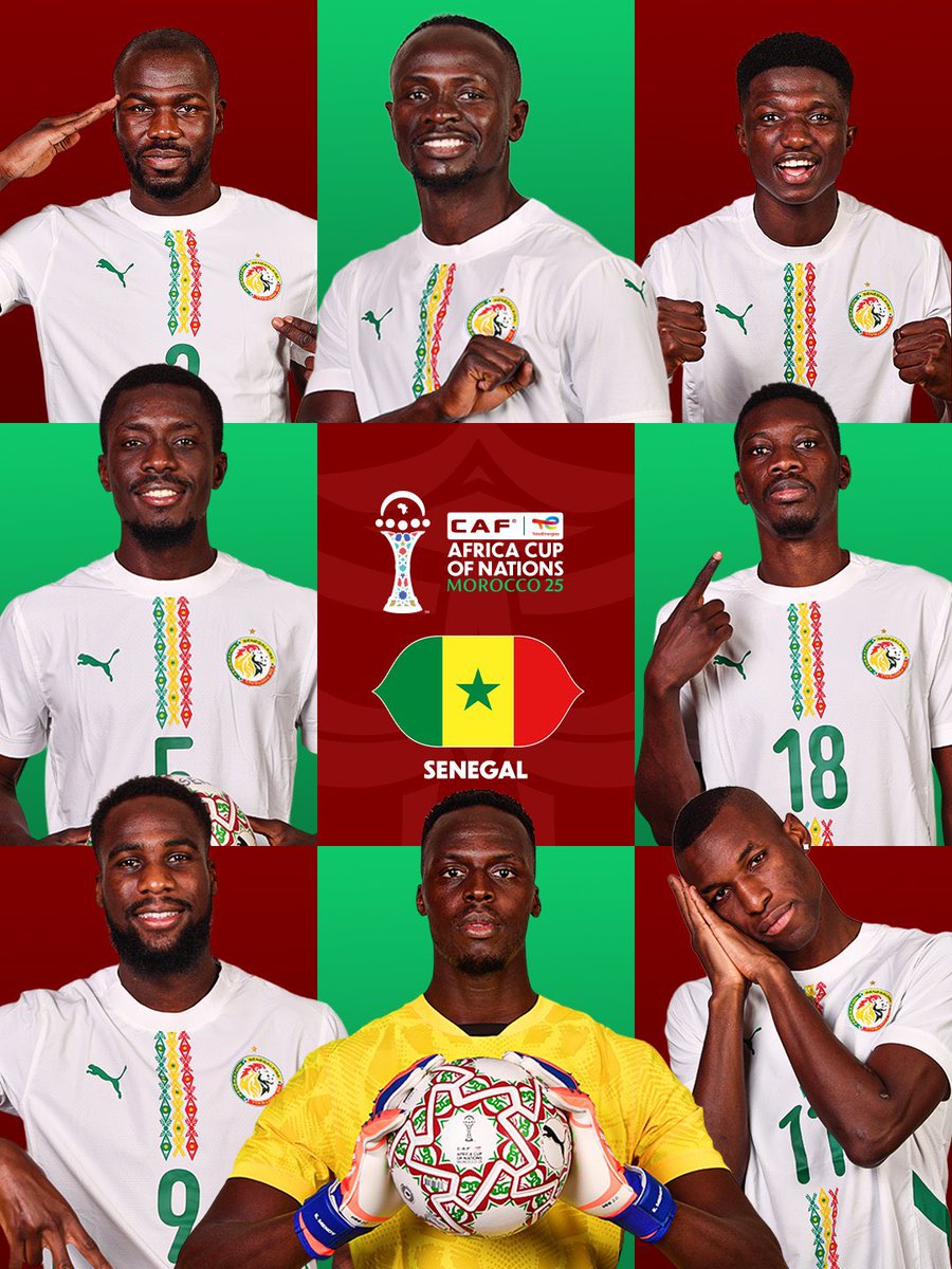 JoueursSN's tweet photo. 👊🏿🇸🇳 @CAF_Online https://t.co/mn5KIChokY